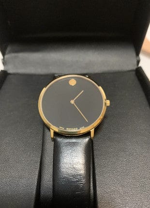 Movado 70th Anniversary Special Edition Black Dial 35mm Watch For Women - 0607137