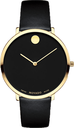 Movado 70th Anniversary Special Edition Black Dial 35mm Watch For Women - 0607137