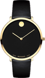 Movado 70th Anniversary Special Edition Black Dial 35mm Watch For Women - 0607137