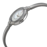 Movado Bela Mother of Pearl Dial Silver Steel Strap Watch For Women - 0606616