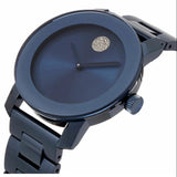 Movado Bold Blue Dial Blue Steel Strap Watch For Women - 3600388