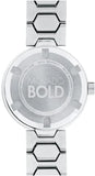 Movado Bold Silver Dial Silver Steel Strap Watch For Women - 3600381
