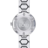 Movado Bold Silver Dial Silver Steel Strap Watch For Women - 3600567