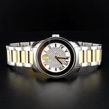 Movado Bold Silver Dial Two Tone Steel Strap Watch For Women - 3600256