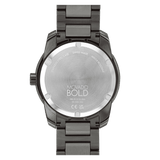 Movado Bold Verso Grey Dial Grey Steel Strap Watch for Men - 3600860