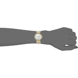 Movado Esperanza 28mm Mother of Pearl Dial Gold Steel Strap Watch For Women - 0607054