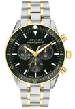 Movado Heritage Calendoplan Chronograph Green Dial Two Tone Steel Strap Watch For Men - 3650167