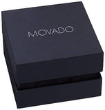 Movado Museum Black Dial Black Leather Strap Watch For Men - 2100005