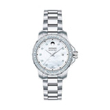 Movado Series 800 29mm Mother of Pearl Dial Diamond Watch For Women - 2600120