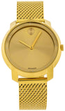 Movado Bold Gold Dial Gold Mesh Bracelet Watch for Women - 3600242