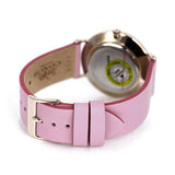 Coach Perry Floral Motif Fawn Dial Pink Leather Strap Watch for Women - 14503442