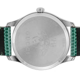 Gucci G-Timeless Mother of Pearl Green Dial Green Leather Strap Watch For Women - YA1264042