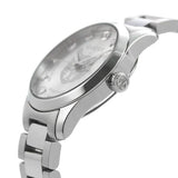 Gucci G Timeless Quartz Silver Dial Silver Steel Strap Watch For Women - YA126595