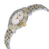 Tissot T Classic Bridgeport Mother of Pearl Dial Two Tone Steel Strap Watch For Women - T097.010.22.116.00