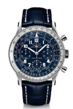 Breitling Navitimer 1959 Edition Blue Dial Blue Leather Strap Watch for Men - LB0910211C1P1