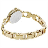 Coach Park Diamonds Gold Dial Gold Steel Strap Watch for Women - 14503171