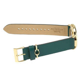 Coach Perry Green Dial Green Leather Strap Watch for Women - 14503383-C