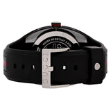 Gucci Sync XXL Quartz Black Dial Black Rubber Strap Watch For Men - YA137101