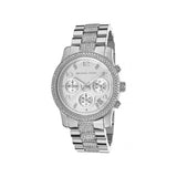 Michael Kors Runway White Dial Silver Steel Strap Watch for Women - MK5825