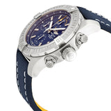 Breitling Avenger Chronograph 45mm Blue Dial Blue Calfskin Strap Watch for Men - A13317101C1X2