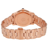 Tissot T Wave Cream Dial Rose Gold Steel Strap Watch For Women - T112.210.33.451.00