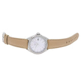 Tag Heuer Formula 1 Quartz 35mm Diamond Mother of Pearl Dial Beige Leather Strap Watch for Women - WBJ131A.FC8254