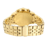 Michael Kors Ritz Chronograph Gold Dial Gold Steel Strap Watch for Women - MK5676