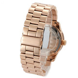 Michael Kors Runway Rose Gold Dial Rose Gold Steel Strap Watch for Women - MK5661