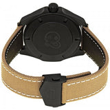 Tag Heuer Aquaracer 300 Calibre 5 Automatic Black Dial Brown Fabric Strap Watch for Men - WAY208C.FC6383