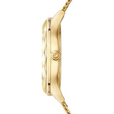 Swarovski Octea Nova Silver Dial Gold Mesh Bracelet Watch for Women - 5430417