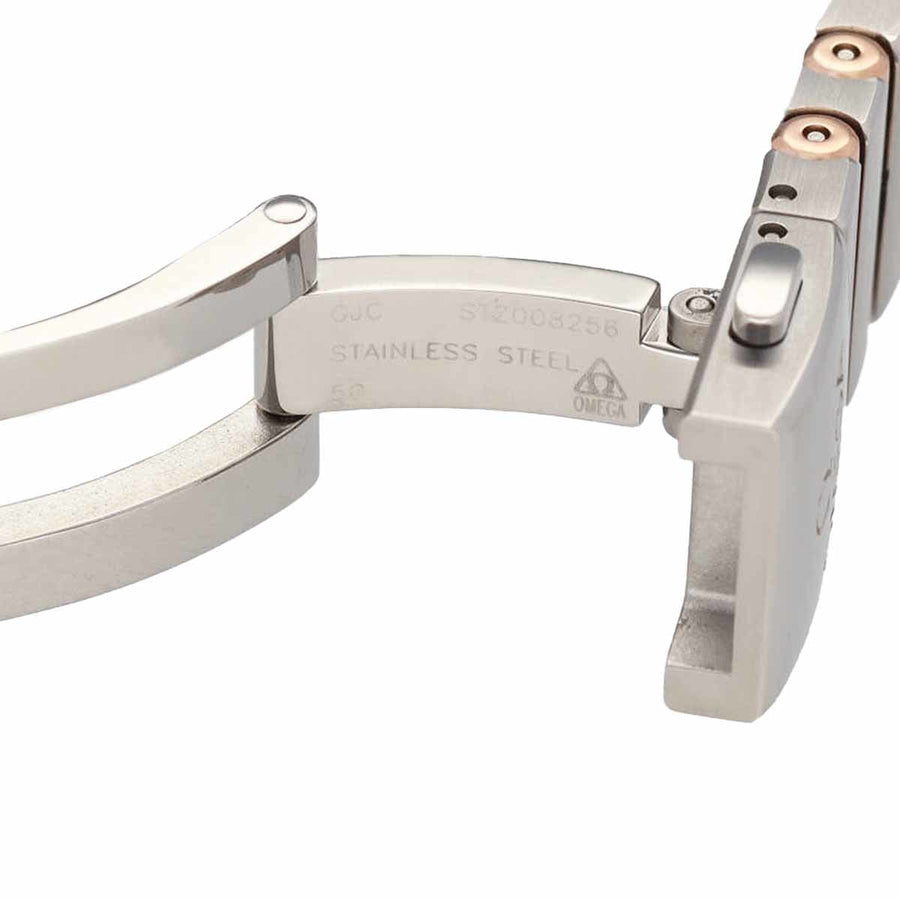 Omega Constellation Quartz Diamonds Mother of Pearl Dial Two Tone Steel Strap Watch for Women - 131.25.25.60.55.001