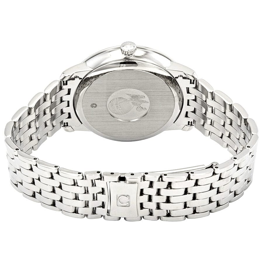 Omega De Ville Prestige Co-Axial Grey Dial Silver Steel Strap Watch for Men - 424.10.40.20.06.002