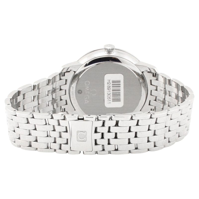 Omega De Ville Prestige Co-Axial Silver Dial Silver Steel Strap Watch for Men - 424.10.40.20.02.003