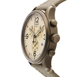 Tissot Chrono XL Beige Diag Beige NATO Strap Watch For Men - T116.617.37.267.01