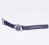 Marc Jacobs Marc Purple Dial Purple Leather Strap Watch for Women - MBM8530