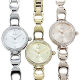 Coach Park Crystals Silver Dial Silver Steel Strap Watch for Women - 14503170