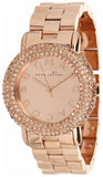 Marc Jacobs Marci Crystal Rose Gold Dial Rose Gold Stainless Steel Strap Watch for Women - MBM3192