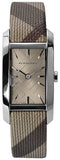 Burberry The Pioneer Grey Dial Leather Strap Watch for Women - BU9504