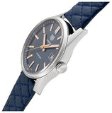 Tag Heuer Carrera Quartz 39mm Blue Dial Blue Calfskin Strap Watch for Women - WAR1112.FC6391