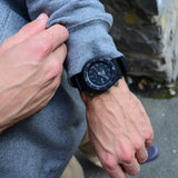 Seiko 5 Sports Automatic Black Dial Black NATO Strap Watch For Men - SRPD79K1