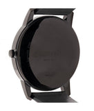 Calvin Klein City Quartz Black Dial Black Leather Strap Watch for Men - K2G2G4C1