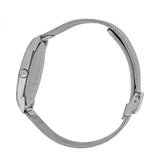 Calvin Klein Minimal Silver Dial Silver Mesh Bracelet Watch for Men - K3M211Y6