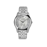 Emporio Armani Classic Quartz Silver Dial Silver Steel Strap Watch For Men - AR1788