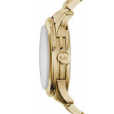 Michael Kors Runway Gold Dial Gold Steel Strap Watch for Women - MK5473