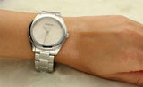 Guess GW0606L1 Cubed Silver Watch on Wrist