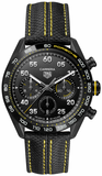 Tag Heuer Carrera x Porsche Automatic Chronograph Black Dial Black Nylon Strap Watch for Men - CBN2A1H.FC6512