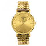 Tissot Everytime Lady Gold Dial Gold Mesh Bracelet Watch for Women - T143.210.33.021.00