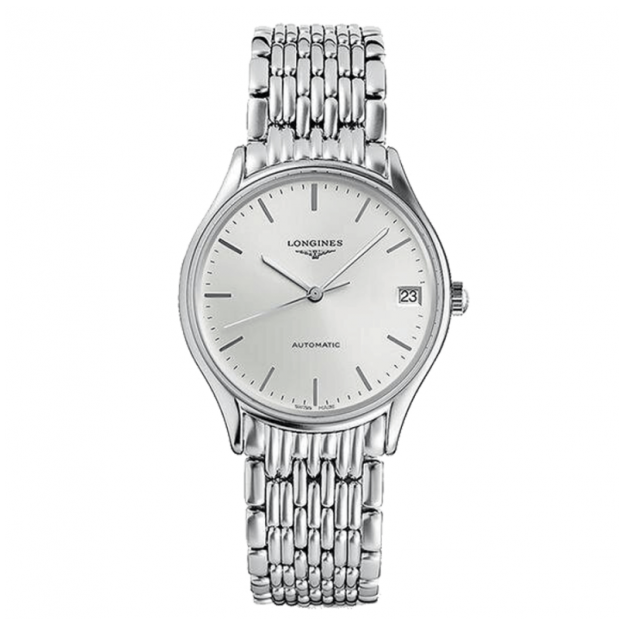 Longines Lyre Classico 25mm White Dial Silver Stainless Steel Watch for Women - L4.259.4.12.6