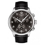 Tissot Chrono XL Vintage Quartz Black Dial Black Leather Strap Watch For Men - T116.617.16.062.00