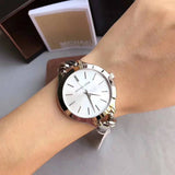 Michael Kors Slim Runway Silver Dial Silver Steel Strap Watch for Women - MK3279